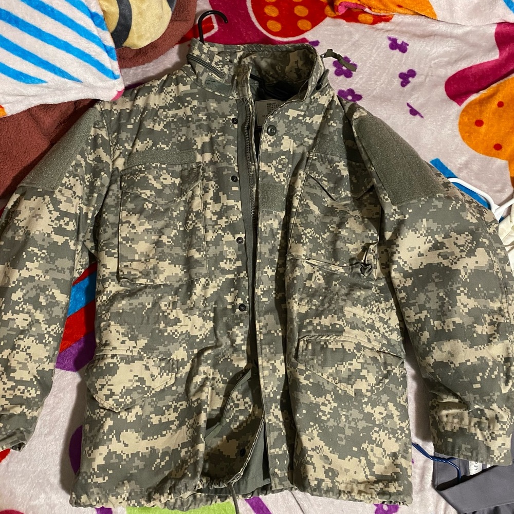 Winter army jacket